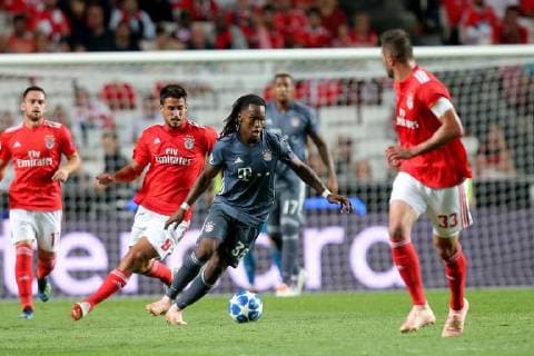 Gabriel Benfica Lisbon 8 Renato Sanches Bayern Munich 35 Benfica vs FC Bayern Muenchen Soccer Champions League Group stage 19 09 2018 Benfica vs FC Bayern Munich vs Soccer Champions League Group stage 19 09 2018 Lisbon Copyright: xLanger Eibner-Pressefotox EP_HLR