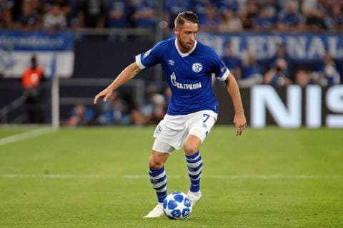18 09 2018 xovx Football UEFA Champions League FC Schalke 04 FC Porto emspor Mark Uth FC Schalke 04 Exposure DFL DFB REGULATIONS PROHIBIT ANY USE OF PHOTOGRAPH as IMAGE SEQUENCES and or QUASI VIDEO Gelsenkirchen