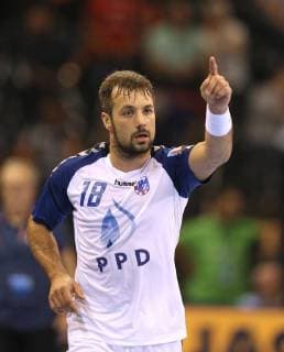 Photo Jubilation at Zlatko Horvat Zagreb Handball Men Champions League on Wed 19 09 2018 Flensburg HC Zagreb