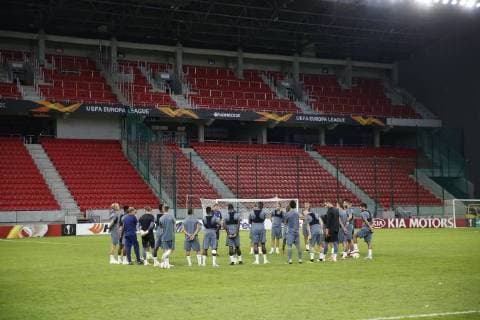 Rsc Anderlecht entrainement FOOTBALL : Entrainement - Rsc Anderlecht- Ligue europeenne - Trnava - 19 09 2018 PhotoNews Panoramic  775219981