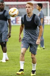 Adrien Trebel midfielder of RSC Anderlecht FOOTBALL : Entrainement - Rsc Anderlecht- Ligue europeenne - Trnava - 19 09 2018 PhotoNews Panoramic  775219981