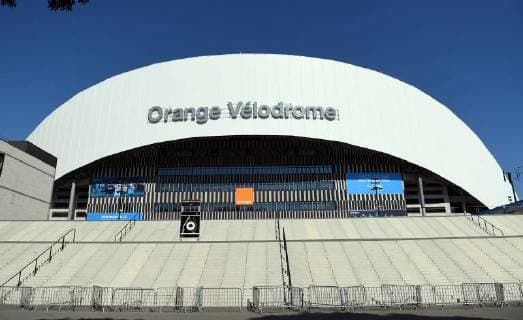 20 09 2018 xjhx Football UEFA Europa League Olympique Marseille Eintracht Frankfurt emspor v l Barriers at the DFL DFB REGULATIONS PROHIBIT ANY USE OF PHOTOGRAPHS as IMAGE SEQUENCES and or QUASI VIDEO Marseille