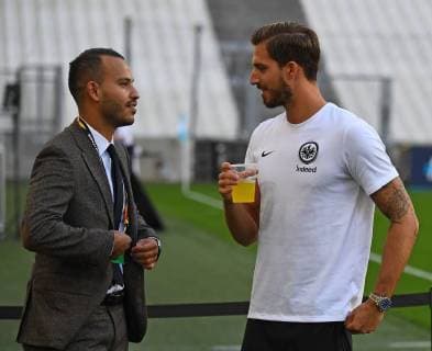 20 09 2018 xjhx Football UEFA Europa League Olympique Marseille Eintracht Frankfurt emporer Kevin Trapp Eintracht Frankfurt DFL DFB REGULATIONS PROHIBIT ANY USE OF PHOTOGRAPHS as IMAGE SEQUENCES and or QUASI VIDEO Marseille