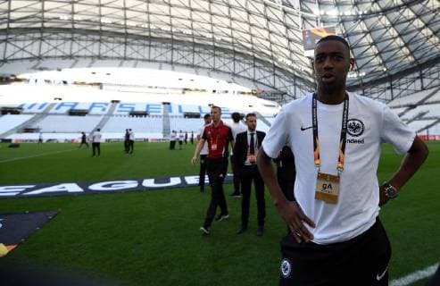 20 09 2018 xjhx Football UEFA Europa League Olympique Marseille Eintracht Frankfurt emporer gelson Fernandes Eintracht Frankfurt DFL DFB REGULATIONS PROHIBIT ANY USE OF PHOTOGRAPH as IMAGE SEQUENCES and or QUASI VIDEO Marseille