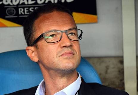 20 09 2018 xjhx Football UEFA Europa League Olympique Marseille Eintracht Frankfurt emspor v l Sport Board Fredi Bobic Member of the Board Eintracht Frankfurt Soccer DFL DFB REGULATIONS PROHIBIT ANY USE OF PHOTOGRAPH as IMAGE SEQUENCES and or QUASI VIDEO Marseille