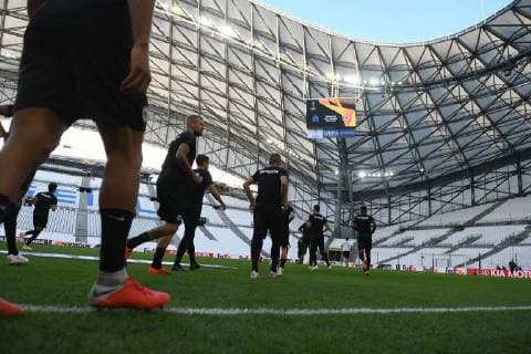 20 09 2018 xjhx Football UEFA Europa League Olympique Marseille Eintracht Frankfurt DPL DFB REGULATIONS PROHIBIT ANY USE OF PHOTOGRAPH as IMAGE SEQUENCES and or QUASI VIDEO Marseille