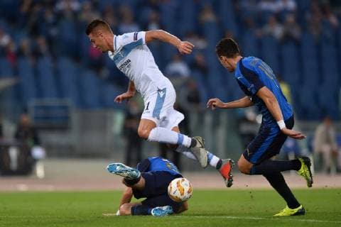 Fußball, EL, Lazio Rom - Apollon Limassol Sergei Milinkovic Savic Lazio Roma 20-09-2018 Stadio Olimpico Football Calcio Europa League 2018 2019 Group H Lazio - Apollon Foto Antonietta Baldassarre Insidefoto antoxbalda
