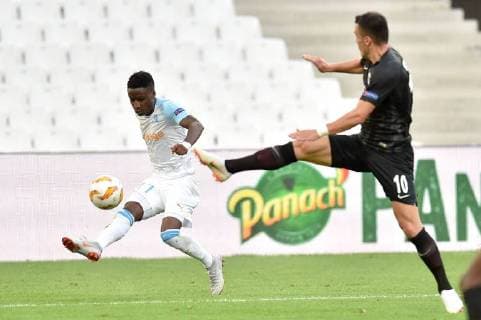 Fußball, EL, Olympique Marseille - Eintracht Frankfurt 17 BOUNA SARR (OM) FOOTBALL : Marseille vs Eintracht Francfort - Ligue Europa - 20 09 2018 FEP Panoramic 