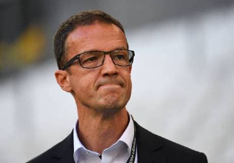 20 09 2018 xjhx Football UEFA Europa League Olympique Marseille Eintracht Frankfurt emspor v l Sport Board Fredi Bobic Member of the Board Eintracht Frankfurt Soccer DFL DFB REGULATIONS PROHIBIT ANY USE OF PHOTOGRAPH as IMAGE SEQUENCES and or QUASI VIDEO Marseille