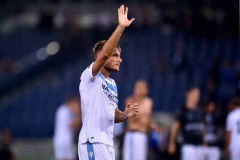 Fußball, EL, Lazio Rom - Apollon Limassol Ciro Immobile of Lazio Roma 20-09-2018 Stadio Olimpico Football Calcio Europa League 2018 2019 Group H Lazio - Apollon Foto Antonietta Baldassarre Insidefoto antoxbalda