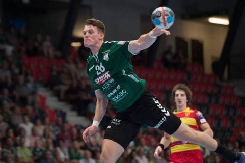 Velux EHF Champions League Wacker Thun Riihimäen Cocks Gümligen 20 09 2018 Handball Velux EHF Champions League Season 2018 2019 Wacker Thun Riihimäen Cocks Ron Delhees Wacker
