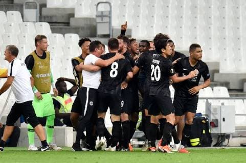 03 SIMON FALETTE (FRA) - JOIE FOOTBALL : Marseille vs Eintracht Francfort - Ligue Europa - 20 09 2018 FEP Panoramic 