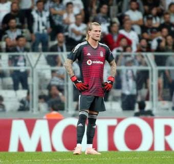 Fußball, EL, Besiktas - Sarpsborg 08 Besiktas Loris Karius, during the Europa League Group I soccer match between Besiktas and Sarpsborg in Istanbul, Thursday, Sept. 20, 2018. (Depo Photos)  Copyright: BesiktasxJK 16120383