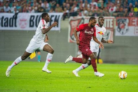 UEFA Europa League RB Leipzig GER vs FC Salzburg AUT 20 09 2018 Red Bull Arena Leipzig GER UEFA Europa League RB Leipzig GER vs FC Salzburg AUT in the Picture nordphotoxDostmann nph00325