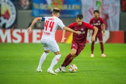 UEFA Europa League RB Leipzig GER vs FC Salzburg AUT 20 09 2018 Red Bull Arena Leipzig GER UEFA Europa League RB Leipzig GER vs FC Salzburg AUT im Bild Kevin Kampl 44 RB Leipzig nordphotoxDostmann nph00325