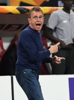 Soccer Men Season 2018 2019 Europa League Group B 1 Gameday RB Leipzig FC Salzburg Coach Ralf Rangnick RB Leipzig 20 09 2018 Copyright: xMatthiasxKochx