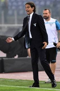 Football Europa League First Round-Lazio v Apollon Limassol-Olimpic Stadium-Rome-20-09-2018 in the picture Head coach Lazio Simone Inzaghi Photo Photographer01  Copyright: xFotografo01x xIPAx xFotografo01x