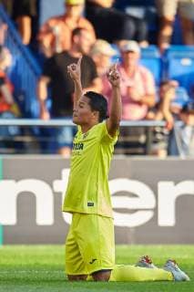 September 20, 2018 - Villarreal, Vila-real, Spain - Carlos Bacca of Villarreal CF celebrates after scoring during the UEFA Europa League group G match between Villarreal CF and Rangers at la Ceramica on September 20, 2018 in Vila-real, Spain Villarreal CF v Rangers - UEFA Europa League  - ZUMAn230 20180920_zaa_n230_483 Copyright: xSergioxLopezx