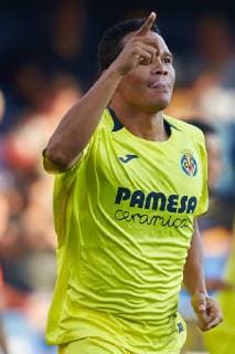 September 20, 2018 - Villarreal, Spain - Carlos Bacca of Villarreal CF celebrates after scoring during the UEFA Europa League group G match between Villarreal CF and Rangers at la Ceramica on September 20, 2018 in Vila-real, Spain Villarreal CF v Rangers - UEFA Europa League  - ZUMAn230 20180920_zaa_n230_431 Copyright: xSergioxLopezx