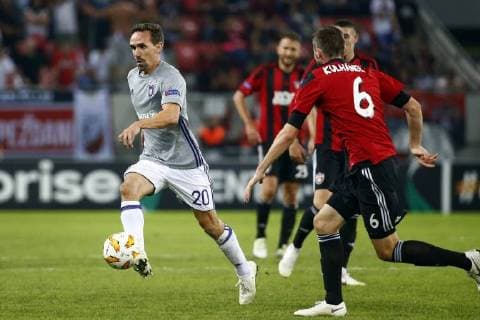 Sven Kums midfielder of RSC Anderlecht FOOTBALL : FC Spartak Trnava vs RSC Anderlecht - Ligue europeenne - 20 09 2018 PhotoNews Panoramic  775219981