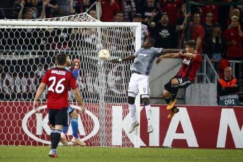 Matej Oravec scores and celebrates FOOTBALL : FC Spartak Trnava vs RSC Anderlecht - Ligue europeenne - 20 09 2018 PhotoNews Panoramic  775219981