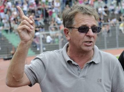 Paul Linz coach of Borussia Neunkirchen at the Saarpfalz Cup on Saturday 16 7 2011 in the Homburg Waldstadion