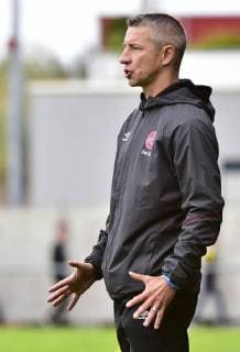 22.09.2018 - Fussball - Saison 2018 2019 - Bundesliga Süd Südwest - 7. Spieltag: 1. FC Nürnberg Nuernberg FCN U17 U 17 B-Junioren ( Club ) - 1. FSV Mainz 05 U17 - - Marek Mintal (Trainer, 1.FC Nürnberg FCN ) angespannt *** 22 09 2018 Football Season 2018 2019 Bundesliga South Southwest 7 Round 1 FC Nürnberg Nuernberg FCN U17 B Juniors Club 1 FSV Mainz 05 U17 Marek Mintal Manager 1 FC Nürnberg FCN tight
