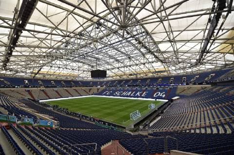 Football 1 Bundesliga 4 Gameday FC Schalke 04 FC Bayern Munich on 22 09 2018 in the Veltins Arena in Gelsenkirchen Interior view of the Arena DFL regulations prohibit any use of images as image sequences or quasi video xTTx