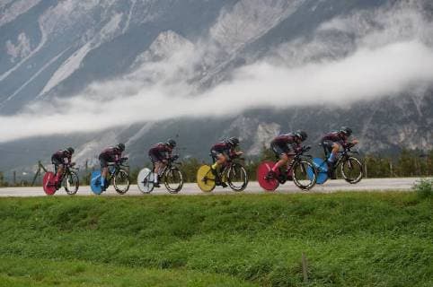Sport Themen der Woche KW38 Sport Bilder des Tages 23-09-2018 World Championship WM Weltmeisterschaft Team Time Trial Women; 2018, Canyon - Sram; 