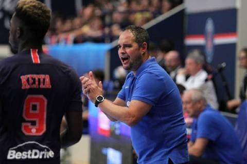 Branko Tamse (Celje) HANDBALL : Velux EHF Champions League - 2eme journee - Paris Saint-Germain HB vs RK Celje Pivovarna Lasko - 23 09 18 KevinDomas Panoramic 