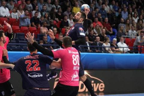 Nikola Karabatic (Paris) HANDBALL : Velux EHF Champions League - 2eme journee - Paris Saint-Germain HB vs RK Celje Pivovarna Lasko - 23 09 18 KevinDomas Panoramic 