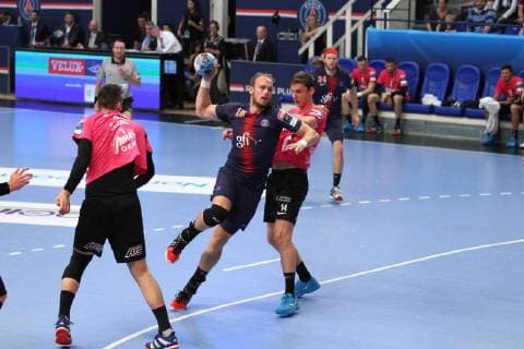 Henrik Toft Hansen (Paris) HANDBALL : Velux EHF Champions League - 2eme journee - Paris Saint-Germain HB vs RK Celje Pivovarna Lasko - 23 09 18 KevinDomas Panoramic 