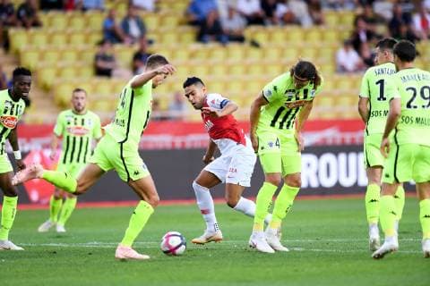 09 RADAMEL FALCAO (MONA) FOOTBALL : Monaco vs Angers - Ligue 1 Conforama - 25 09 2018 FEP Panoramic 
