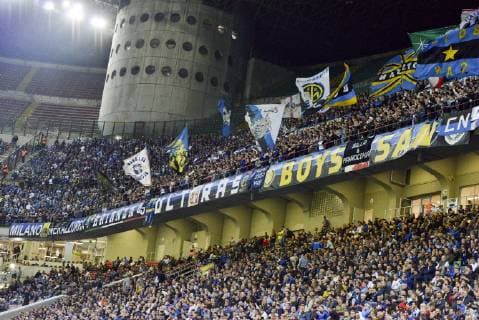 Inter Milan v ACF Fiorentina Serie A General view during the Serie A match at San Siro, Milan Content Not Available For UK Newspapers Copyright: xAntonioxPoliax FIL-12319-0009