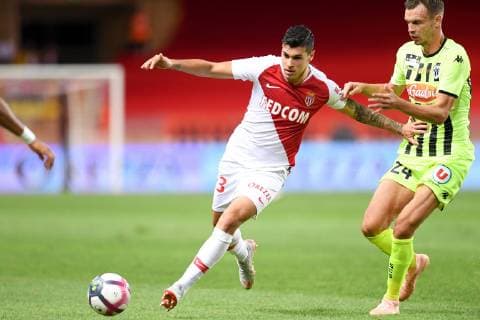 23 PIETRO PELLEGRI (MONA) FOOTBALL : Monaco vs Angers - Ligue 1 Conforama - 25 09 2018 FEP Panoramic 