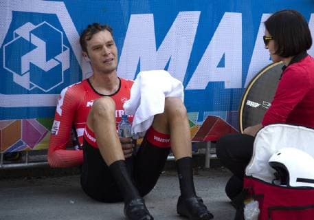 26 09 2018 Innsbruck AUT UCI Road World Cup 2018 Individual time trial Elite Men from Rattenberg to Innsbruck 54 2 km Georg PREIDLER Georg Preidler from Austria during the individual time trial from Rattenberg to Innsbruck 54 2 km from the UCI Road World Championships 2018 Innsbruck Austria on 2018 09 26 Innsbruck  EX_REI