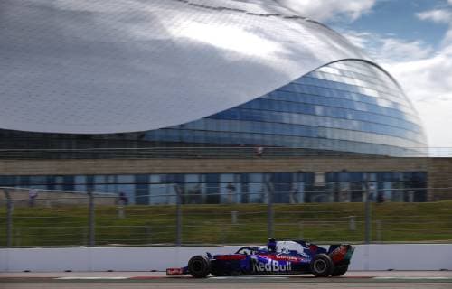 Motorsports: FIA Formula One World Championship WM Weltmeisterschaft 2018, Grand Prix of Russia, 10 Pierre Gasly (FRA, Red Bull Toro Rosso Honda), Sochi Russia