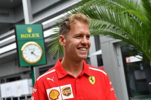 Sebastian Vettel Scuderia Ferrari formula 1 GP Russian in Sochi 28 09 2018 Photo mspb Jerry Andre Sebastian Vettel formula 1 GP Russian 2018