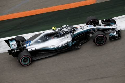 Motorsports: FIA Formula One World Championship WM Weltmeisterschaft 2018, Grand Prix of Russia, 77 Valtteri Bottas (FIN, Mercedes AMG Petronas Motorsport), Sochi Russia