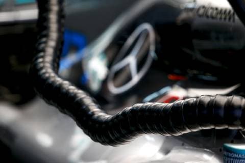 Motorsports: FIA Formula One World Championship WM Weltmeisterschaft 2018, Grand Prix of Russia, Technical detail, Mercedes AMG Petronas Motorsport Sochi Russia