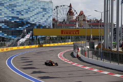 Motorsports: FIA Formula One World Championship WM Weltmeisterschaft 2018, Grand Prix of Russia, 33 Max Verstappen (NLD, Aston Martin Red Bull Racing), Sochi Russia