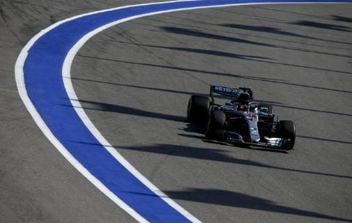 Motorsports: FIA Formula One World Championship WM Weltmeisterschaft 2018, Grand Prix of Russia, 44 Lewis Hamilton (GBR, Mercedes AMG Petronas Motorsport), Sochi Russia