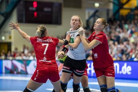 during the meeting in the Laender match between Germany and Russia in the Anhalt Arena on 29 September 2018 in Dessau Saxony Anhalt Germany HB LS D Germany Russia Copyright: xHartmutxBoesenerx xEibner-Pressefotox EP_hbr