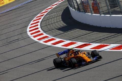 Motorsports: FIA Formula One World Championship WM Weltmeisterschaft 2018, Grand Prix of Russia, 2 Stoffel Vandoorne (BEL, McLaren F1 Team), Sochi Russia