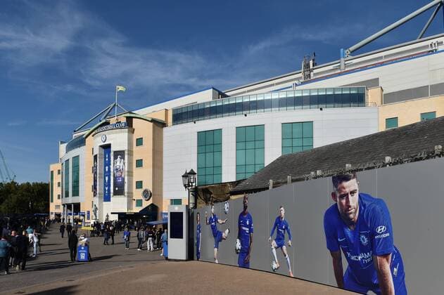 A general view outside Stamford Bridge during the Premier League match between Chelsea and Liverpool at Stamford Bridge, London, England on 29 September 2018. Copyright: xVincexxMignottx PMI-2268-0006