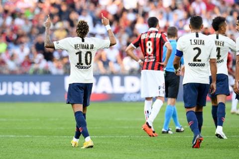 Sport Bilder des Tages 10 NEYMAR JR (psg) - JOIE FOOTBALL : Nice vs Paris SG - Ligue 1 Conforama - 29 09 2018 FEP Panoramic 