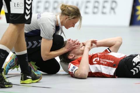 Tuileries VfL Luebeck Schwartau 96 is provided by TuS N Luebbecke vs VfL Luebeck Schwartau Handball 2 Bundesliga 29 09 2018 TuS N Luebbecke vs VfL Luebeck Schwartau Handball 2 Bundesliga 29 09 2018 Luebbecke Copyright: xEIBNER JanxStrohdiekx EP_JSK