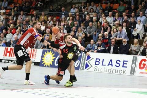 TuS N Luebbecke vs VfL Luebeck Schwartau Handball 2 Bundesliga 29 09 2018 TuS N Luebbecke vs VfL Luebeck Schwartau Handball 2 Bundesliga 29 09 2018 Luebbecke Copyright: xEIBNER JanxStrohdiekx EP_JSK