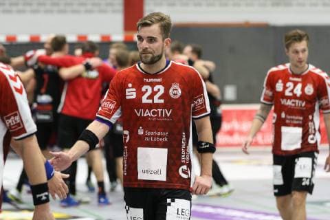 Disappointment at Steffen Koehler VfL Luebeck Schwartau 22 TuS N Luebbecke vs VfL Luebeck Schwartau Handball 2 Bundesliga 29 09 2018 TuS N Luebbecke vs VfL Luebeck Schwartau Handball 2 Bundesliga 29 09 2018 Luebbecke Copyright: xEIBNER JanxStrohdiekx EP_JSK