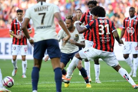 10 NEYMAR JR (PSG) FOOTBALL : Nice vs Paris SG - Ligue 1 Conforama - 29 09 2018 FEP Panoramic 